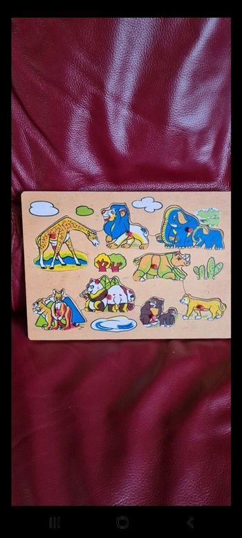 Puzzle en bois Animaux