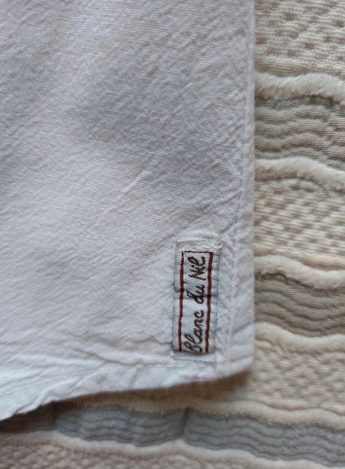 Chemise Blanc du Nil t.40 100% coton - photo numéro 6