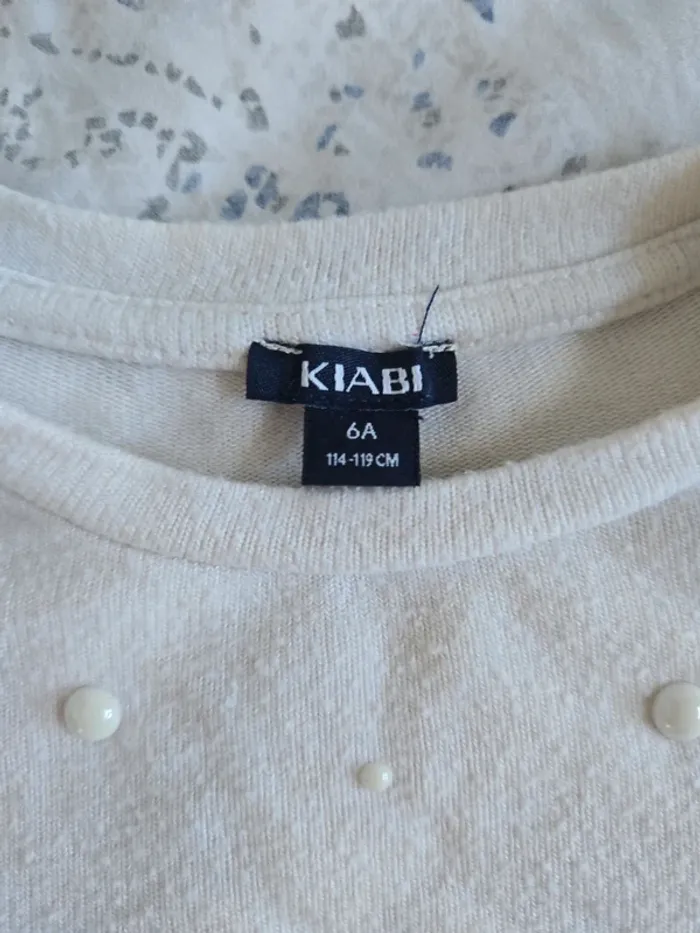 Pull léger fille taille 6ans kiabi - photo numéro 3