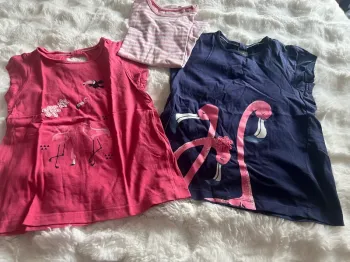 Lot tee shirt Lupilu 98/104