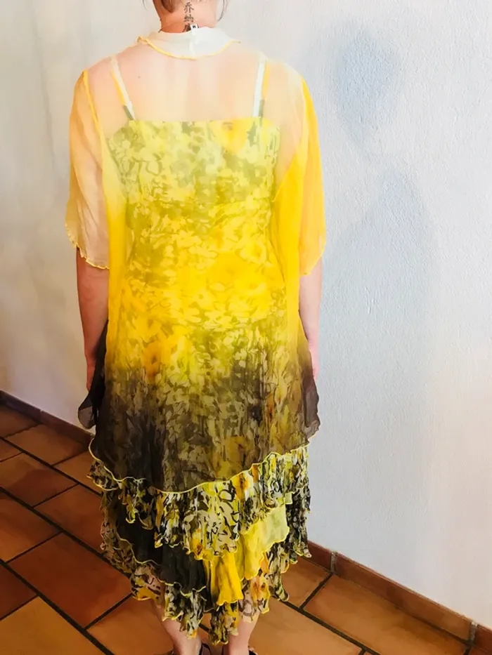 Robe pour cérémonie avec veste étole Alain Murati - photo numéro 3