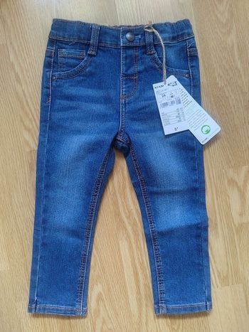 Jean Slim Bleu Neuf avec Étiquette - Kiabi 24 mois / 86cm