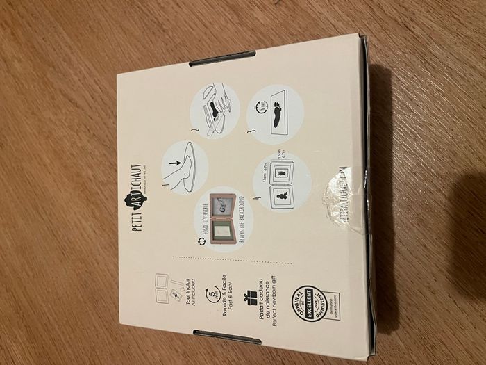 Cadre photo + empreinte pieds - photo numéro 2