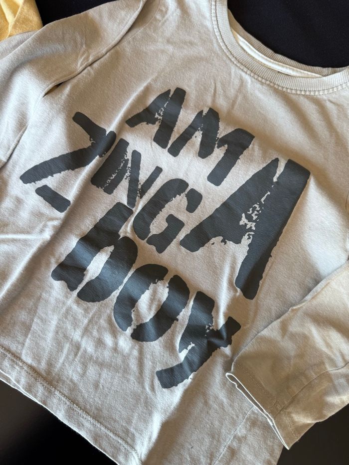 Lot 2 t-shirt 2-3 ans Jaune Obaidi - photo numéro 3