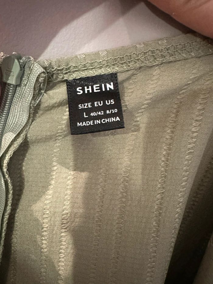 Petite combinaison kaki Shein taille L - photo numéro 3