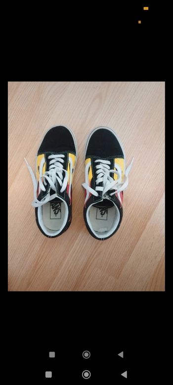 Vans flamme taille 36