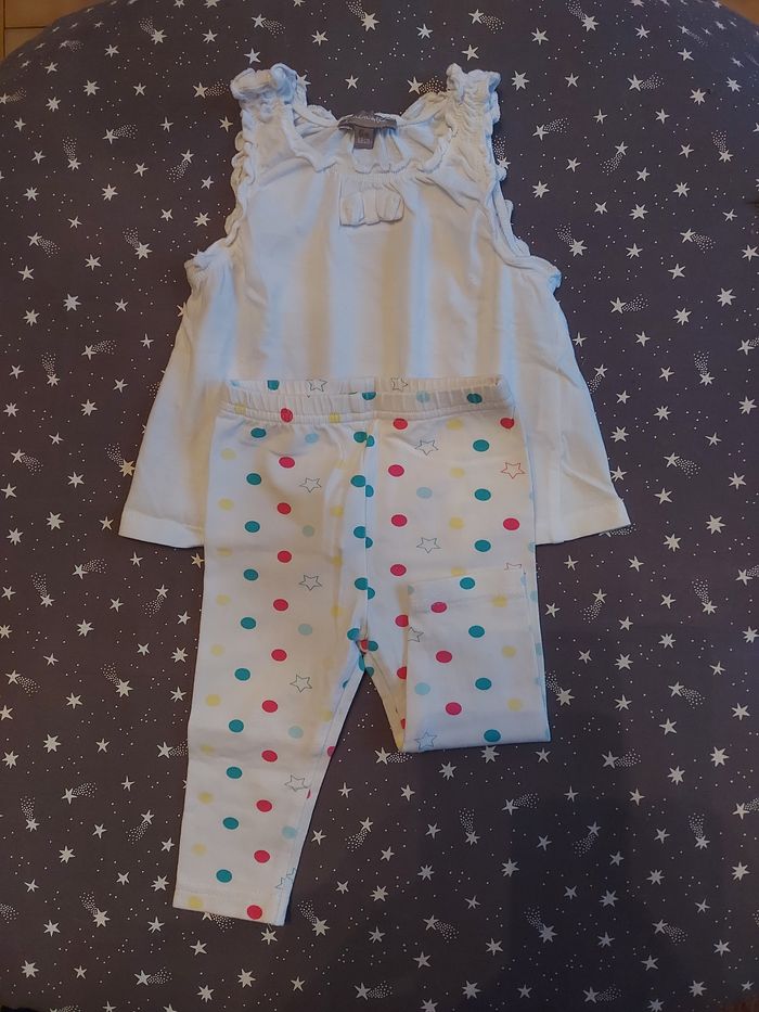 Haut et bas fille, 6 mois