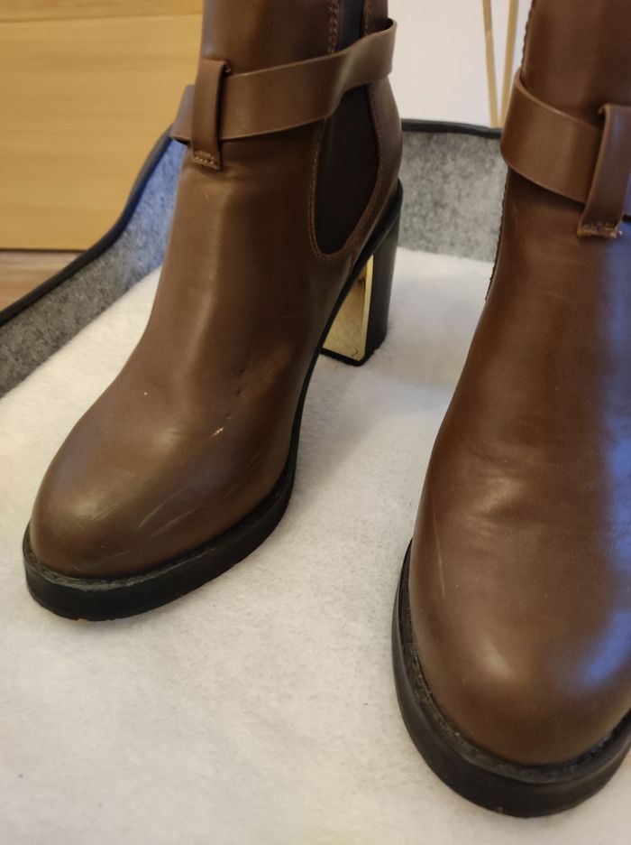 Bottines marron Gémo - photo numéro 3