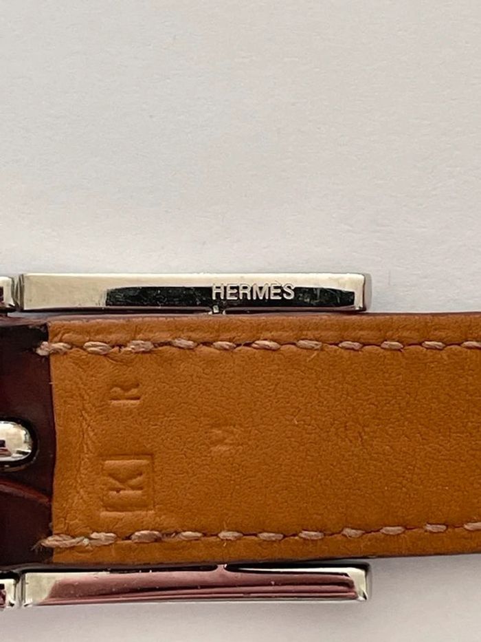 Bracelet en cuir Hermès. - photo numéro 7