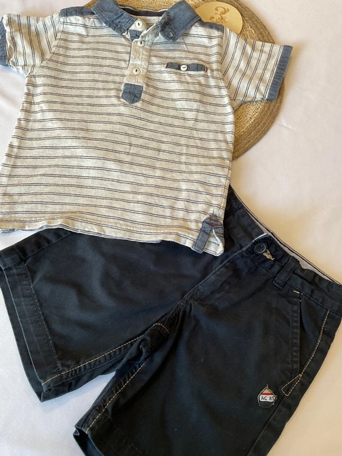 Ensemble teeshirt short garçon - photo numéro 4