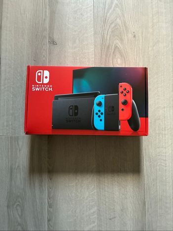 Nintendo switch console complete