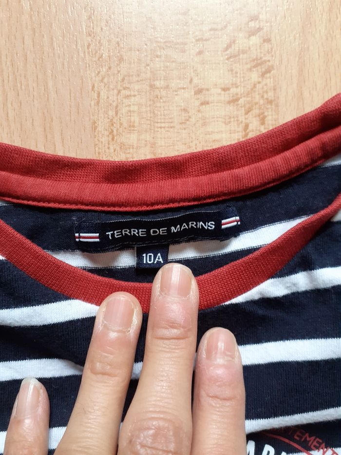 T-shirt Terre de marins 10 ans - photo numéro 4