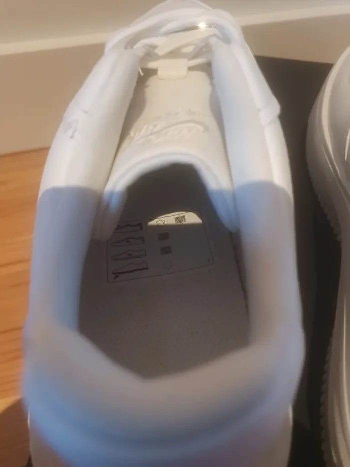 Nike Air Force 1 Plateforme "full white" (38) - photo numéro 8