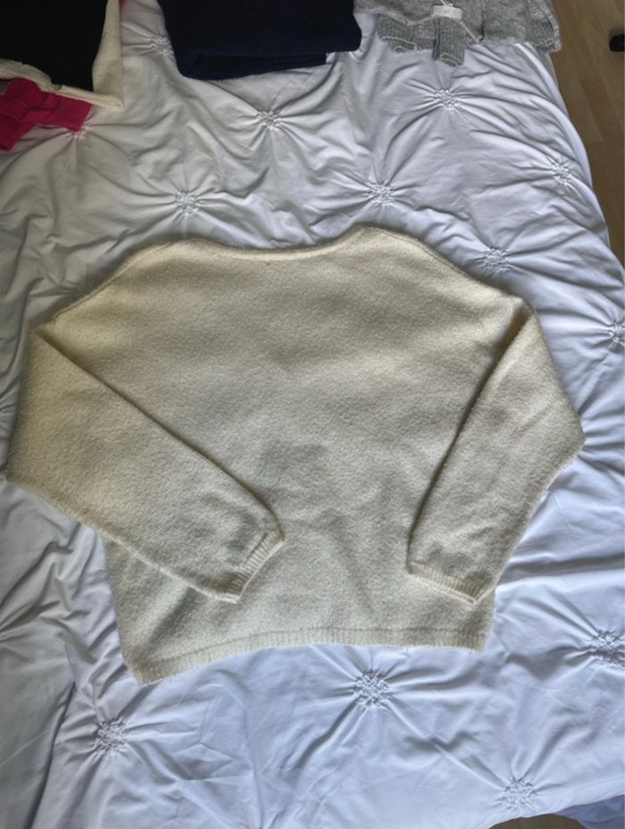 cardigan col v bouton - photo numéro 2