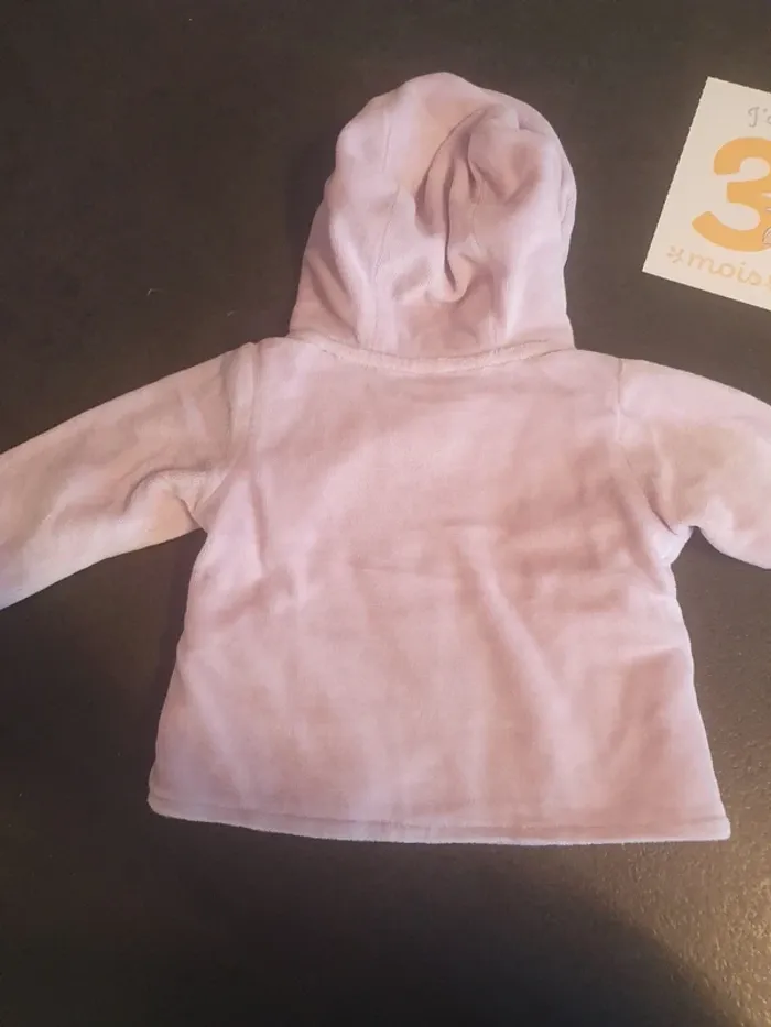 Veste mauve 3mois - photo numéro 5