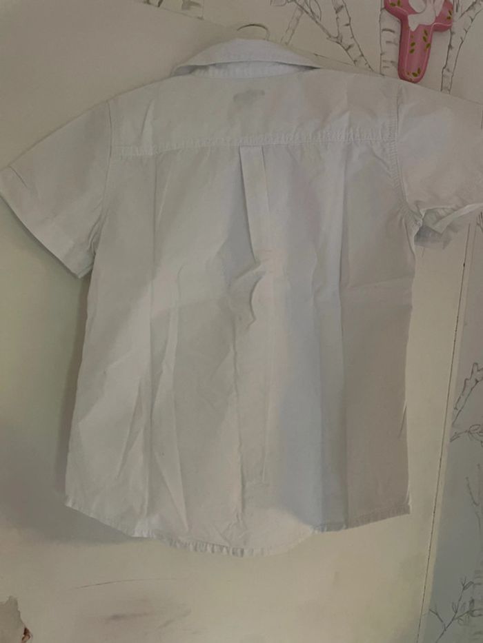 Chemise manche court blanche enfant - photo numéro 2