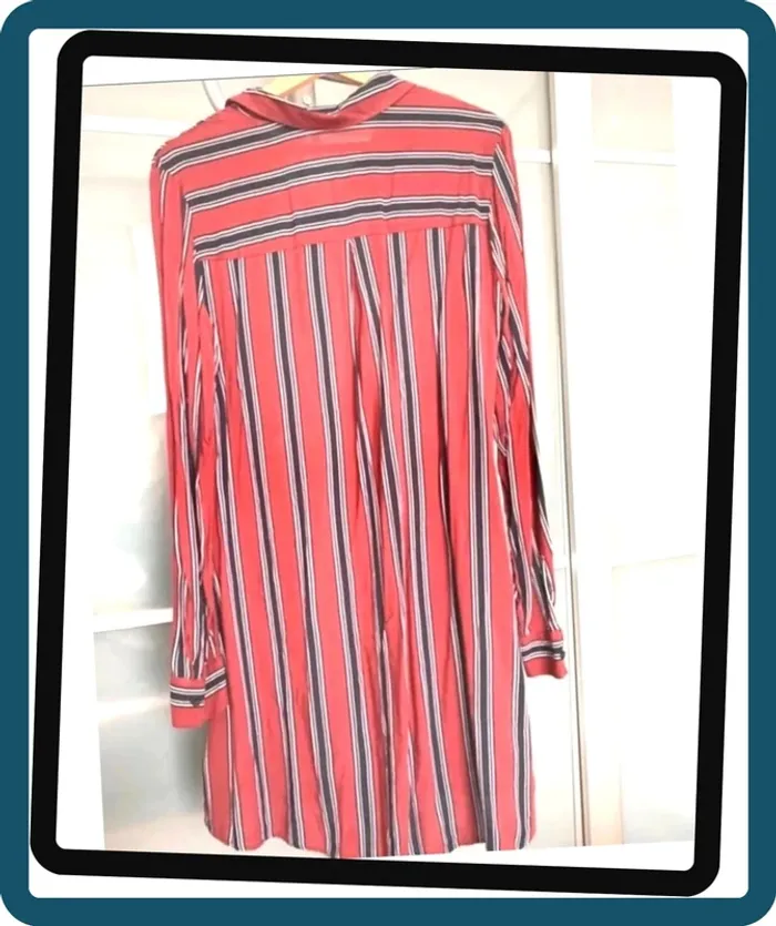 Très belle robe chemise à rayures 100% viscose C&A en T.36 - photo numéro 4