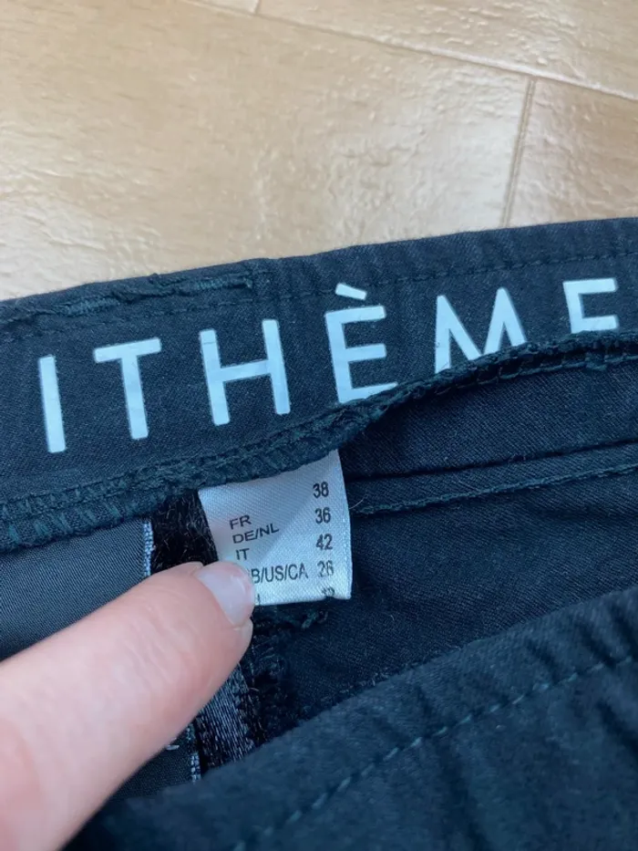 Pantalon d’équitation Equithème – Noir – Taille 38 - photo numéro 5