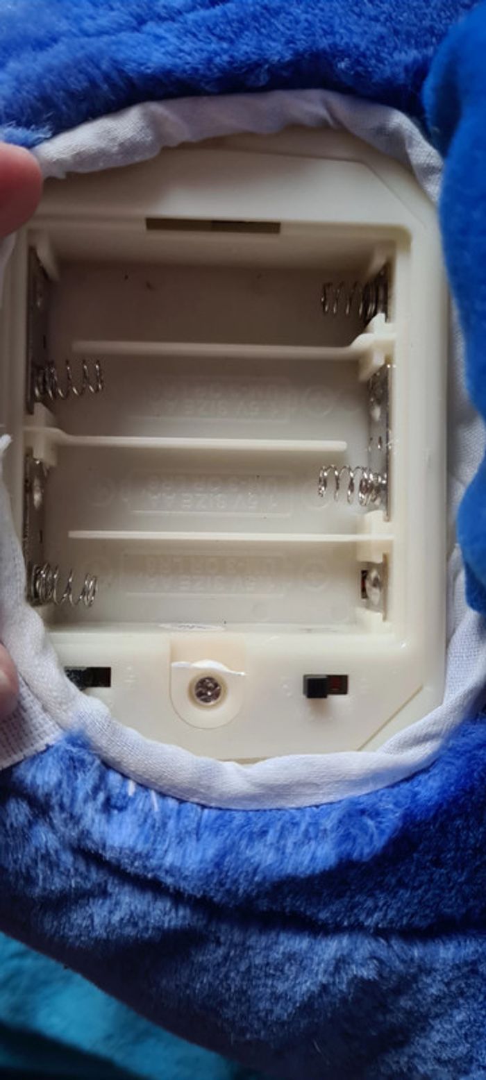 Peluche Baboon Extraterrestre Interactif Bleu Lansay - photo numéro 6