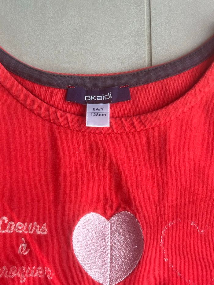 Lot de 2 T-shirts Okaïdi - photo numéro 9