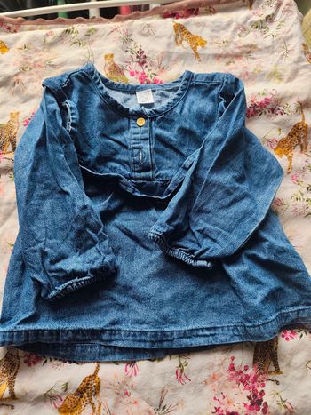 Tee shirt manche longue jeans 