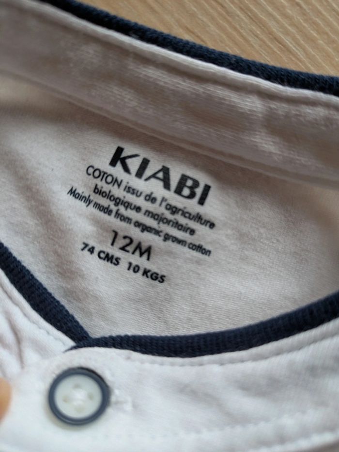Body Kiabi 12 mois neuf - photo numéro 2