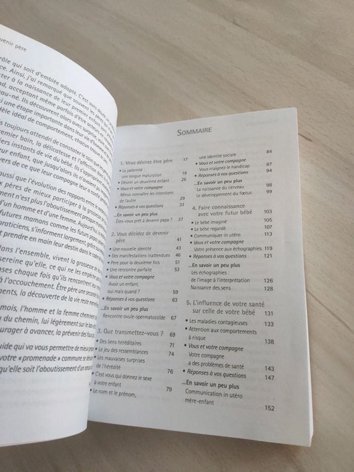 Livre Marabout devenir père neuf mois bien vivre la grossesse Frydman - photo numéro 7