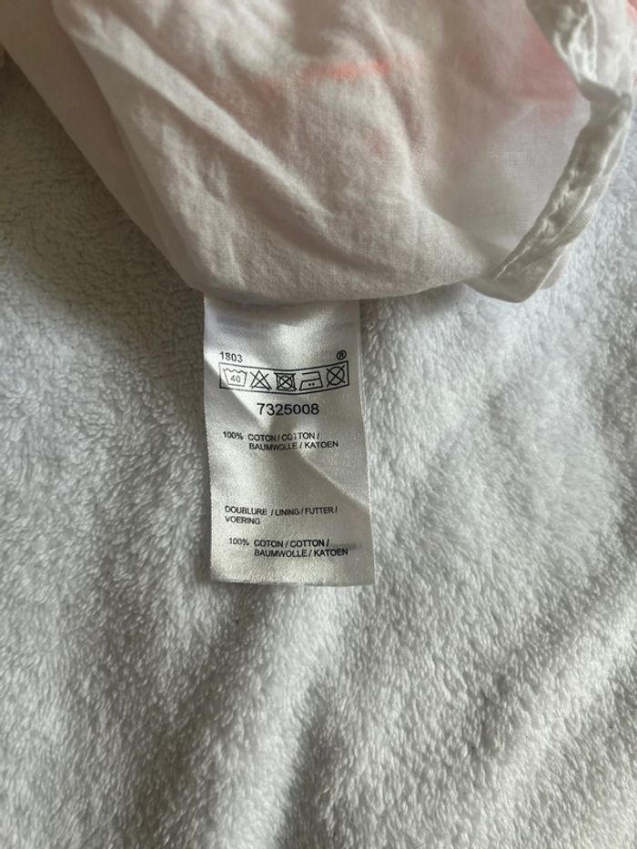 Robe blanche et orange - photo numéro 3