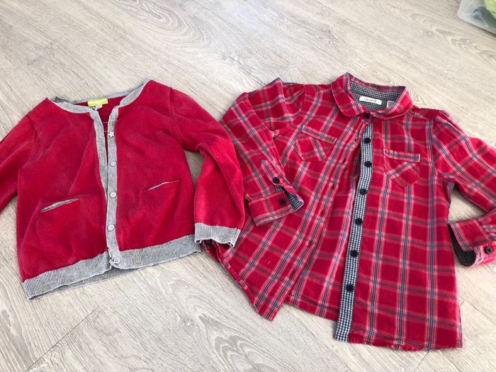 Chemise et gilet 6 ans