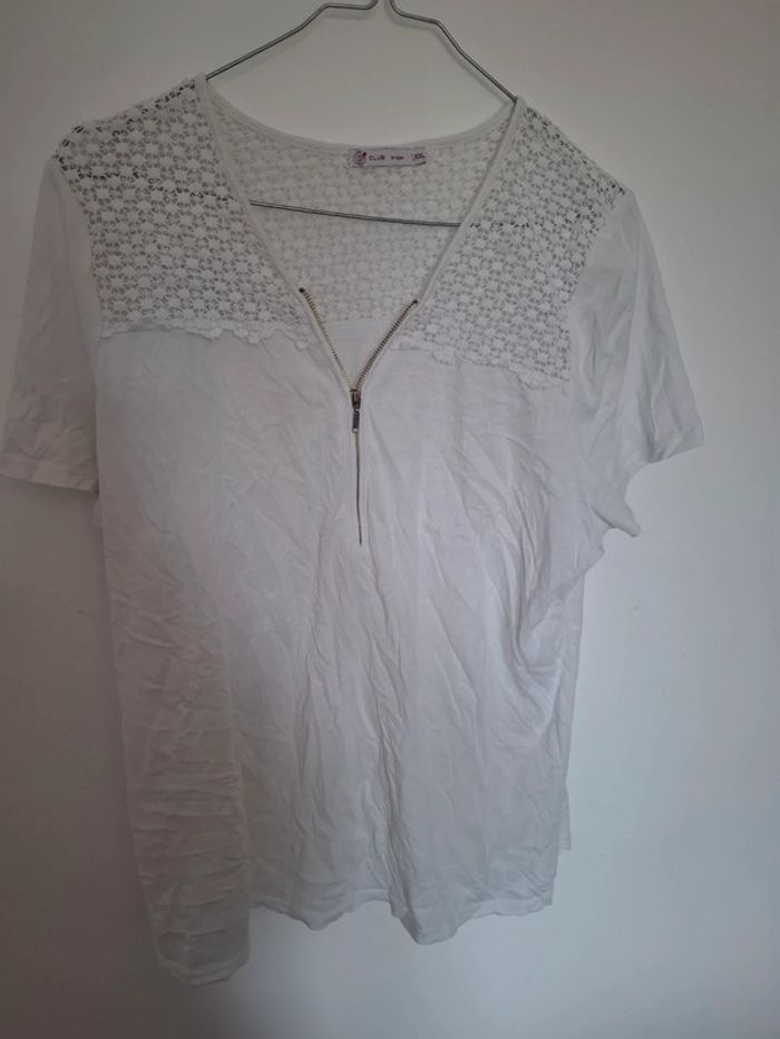 Blouse avec fermeture