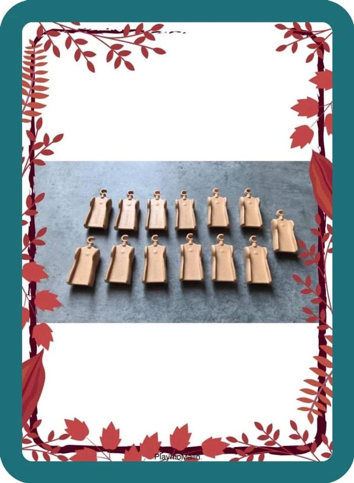 Portes manteaux playmobil