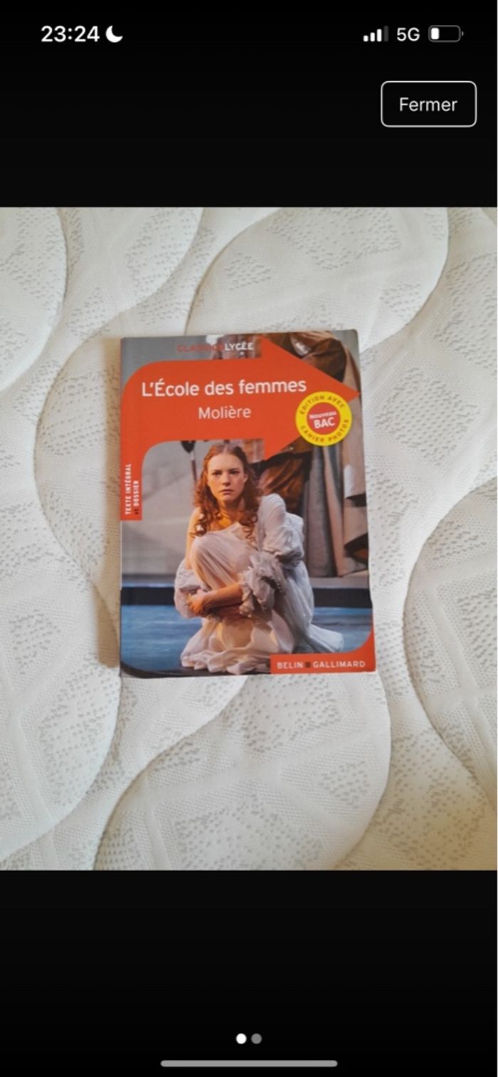 l’école des femmes - molière