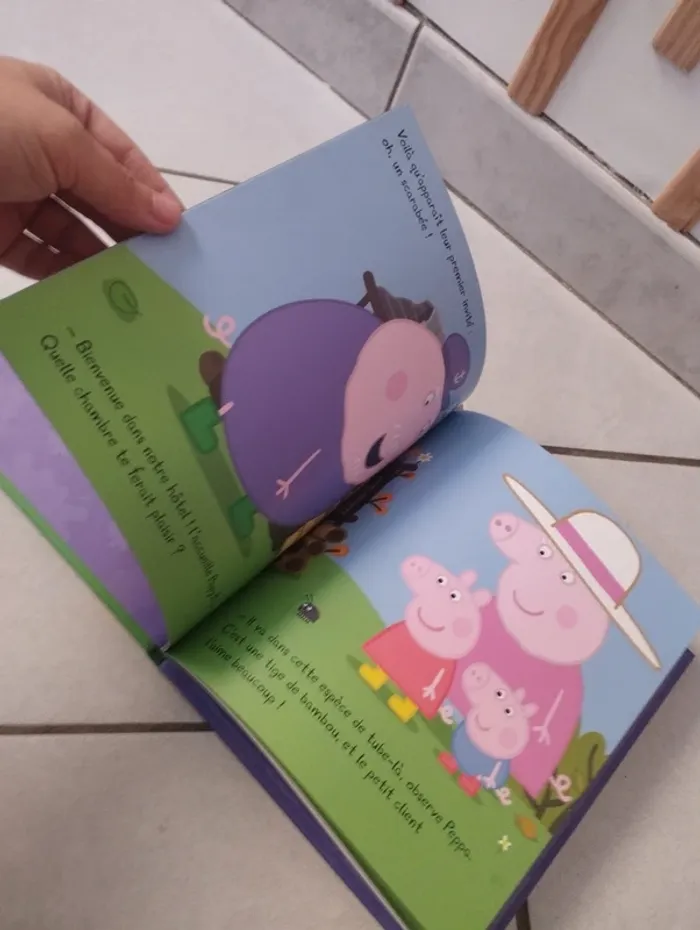 Livre Peppa pig protège les petites bêtes - photo numéro 3