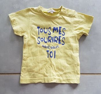 T-shirt MC 6 mois
