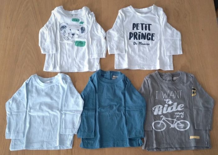 T-shirt manche longue 6 mois