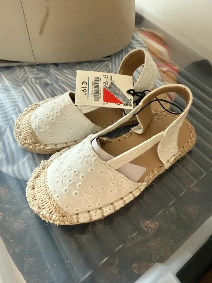 Espadrilles enfants taille 27