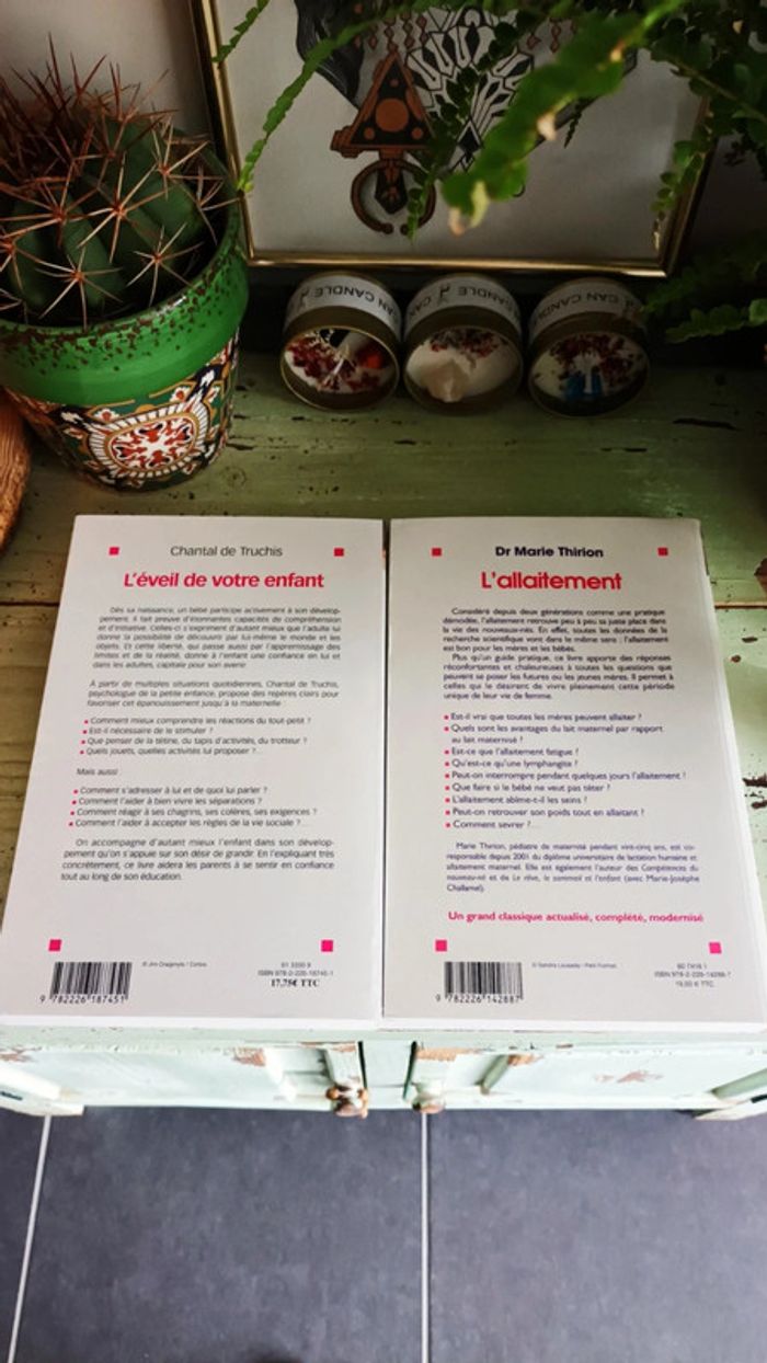 Lot livres allaitement et éveil bébé quasiment neufs - photo numéro 4