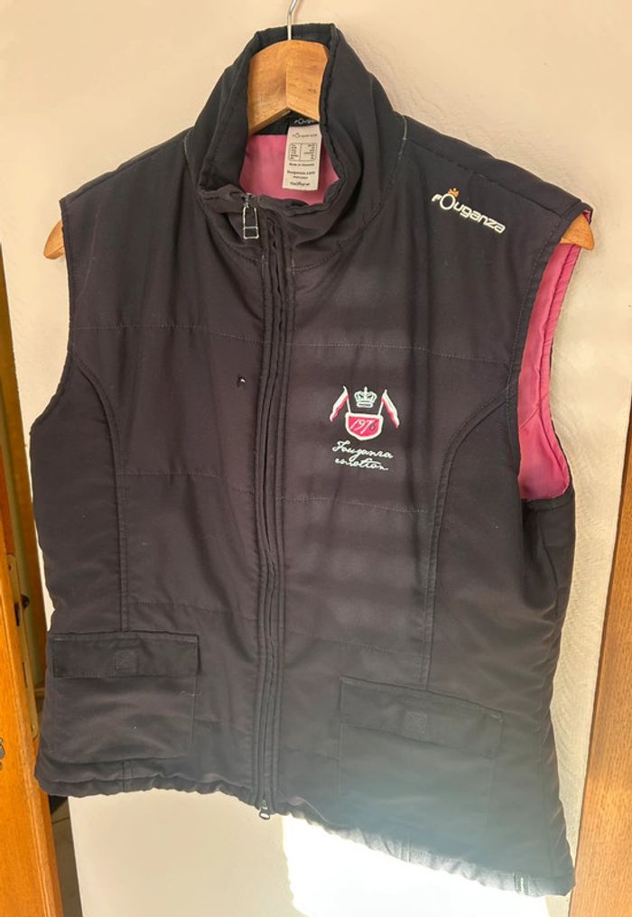 manteau sans manche équitation