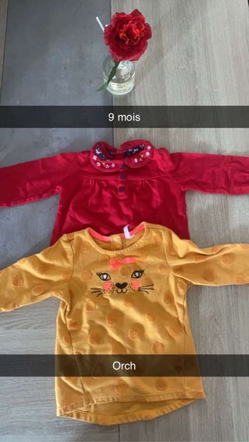 Sous pull bébé fille