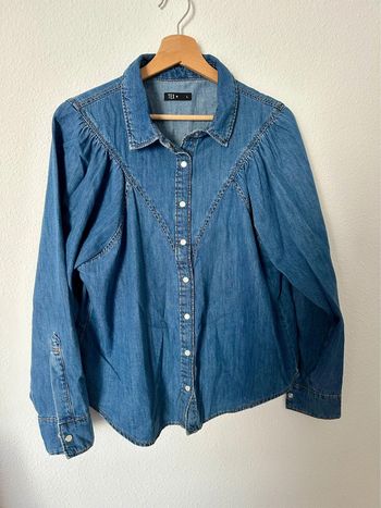 Chemise jean bleu 40