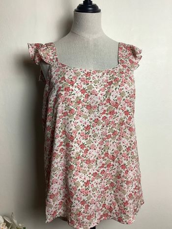 Blouse blanche fleurie Noemie&Co 40