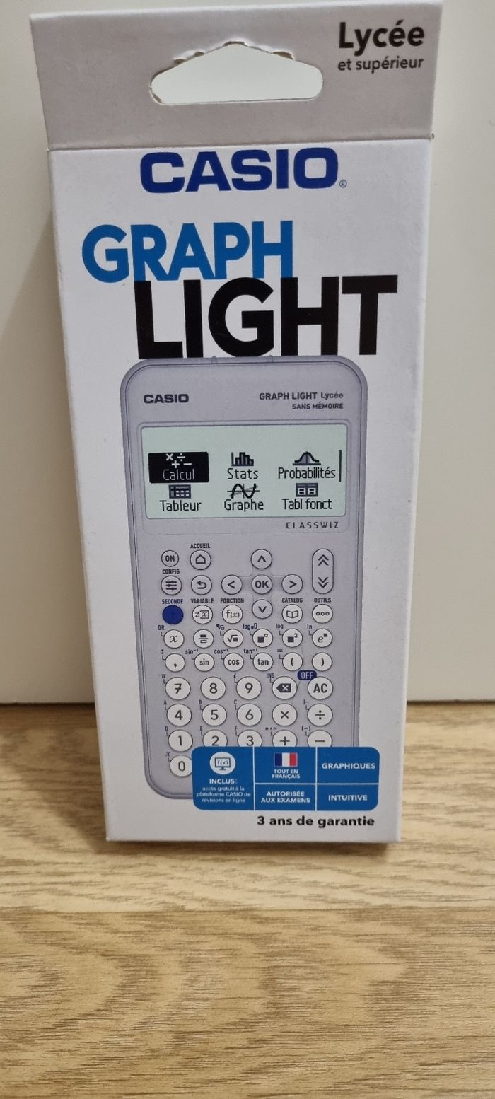 Calculatrice casio graph light