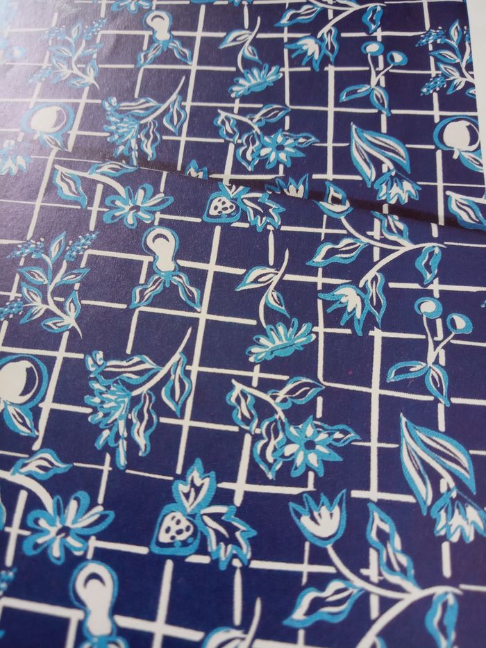Jolie Nappe Carrée "Champêtre" de chez Fragonard - Neuve