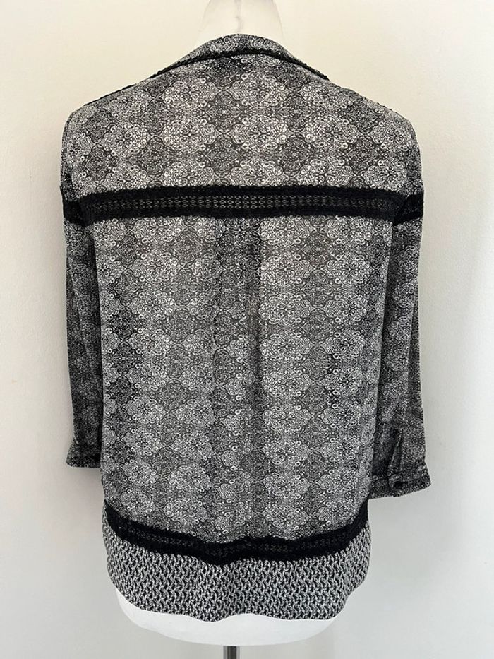 Blouse à motifs The Kooples S comme neuve - photo numéro 5