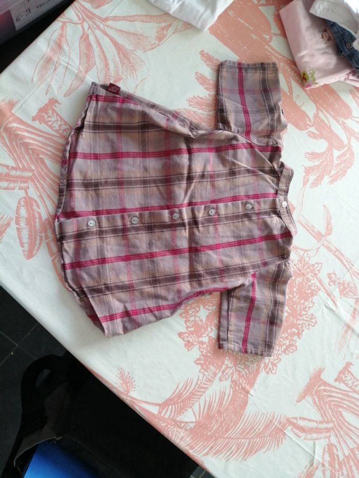 Blouse marron rouge - photo numéro 2