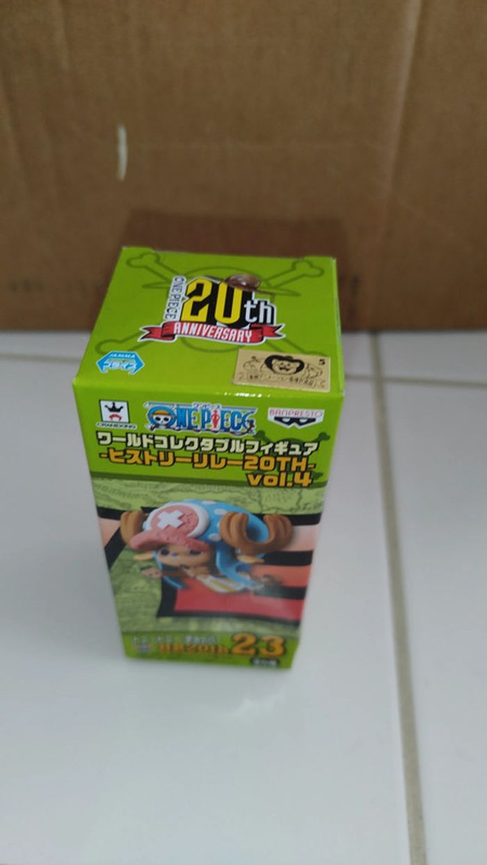 Figurine One Piece WCF Chopper 20th anniversary vol 4 World Collectable Figure