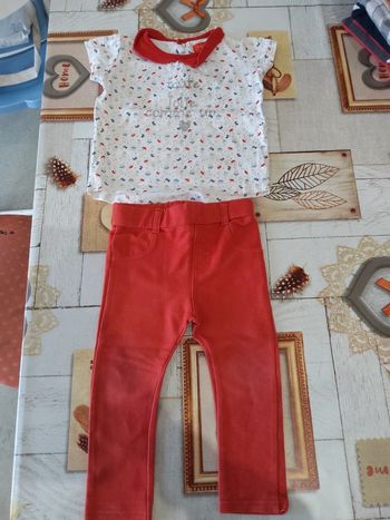 Ensemble fille 18 mois