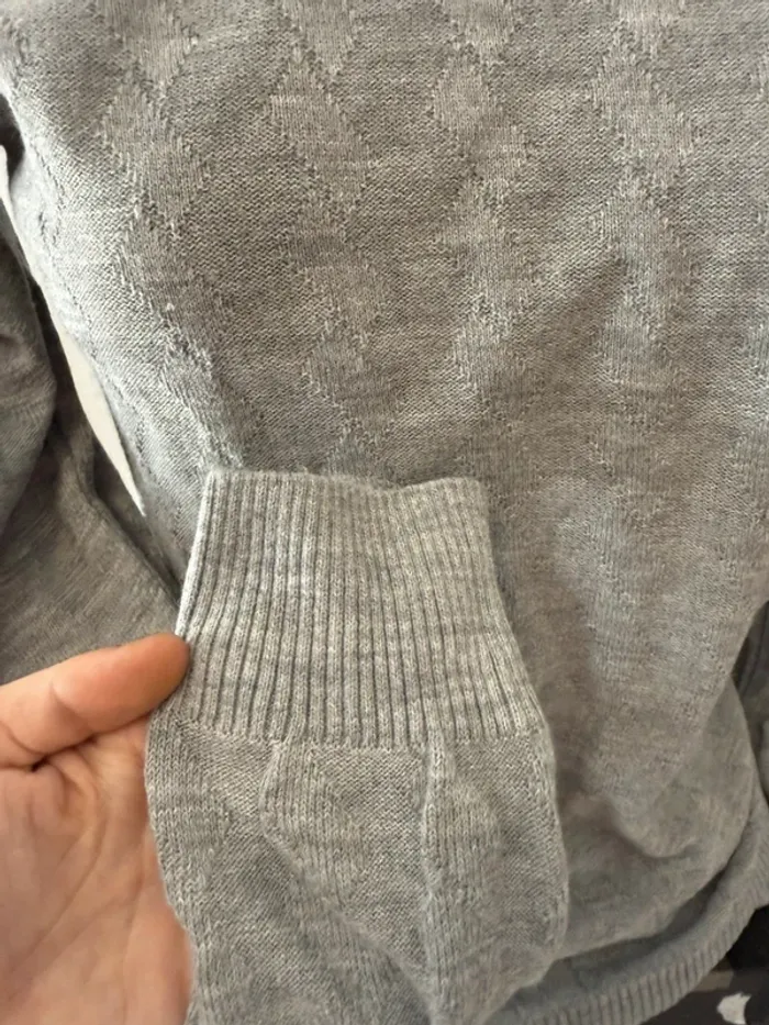 🧥 Pull gris Ralph Lauren 100 % authentique – Taille M 🧥 - photo numéro 3