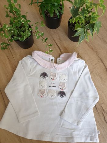 Tee shirt manches longues 6mois