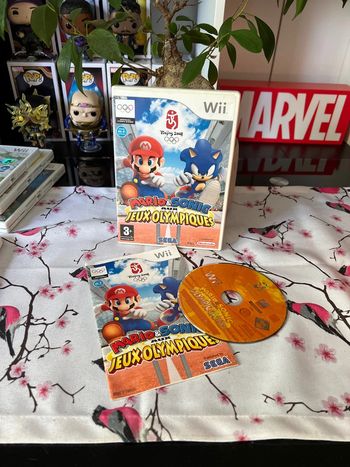 Jeu wii Meis et sonic aux jeux olympiques